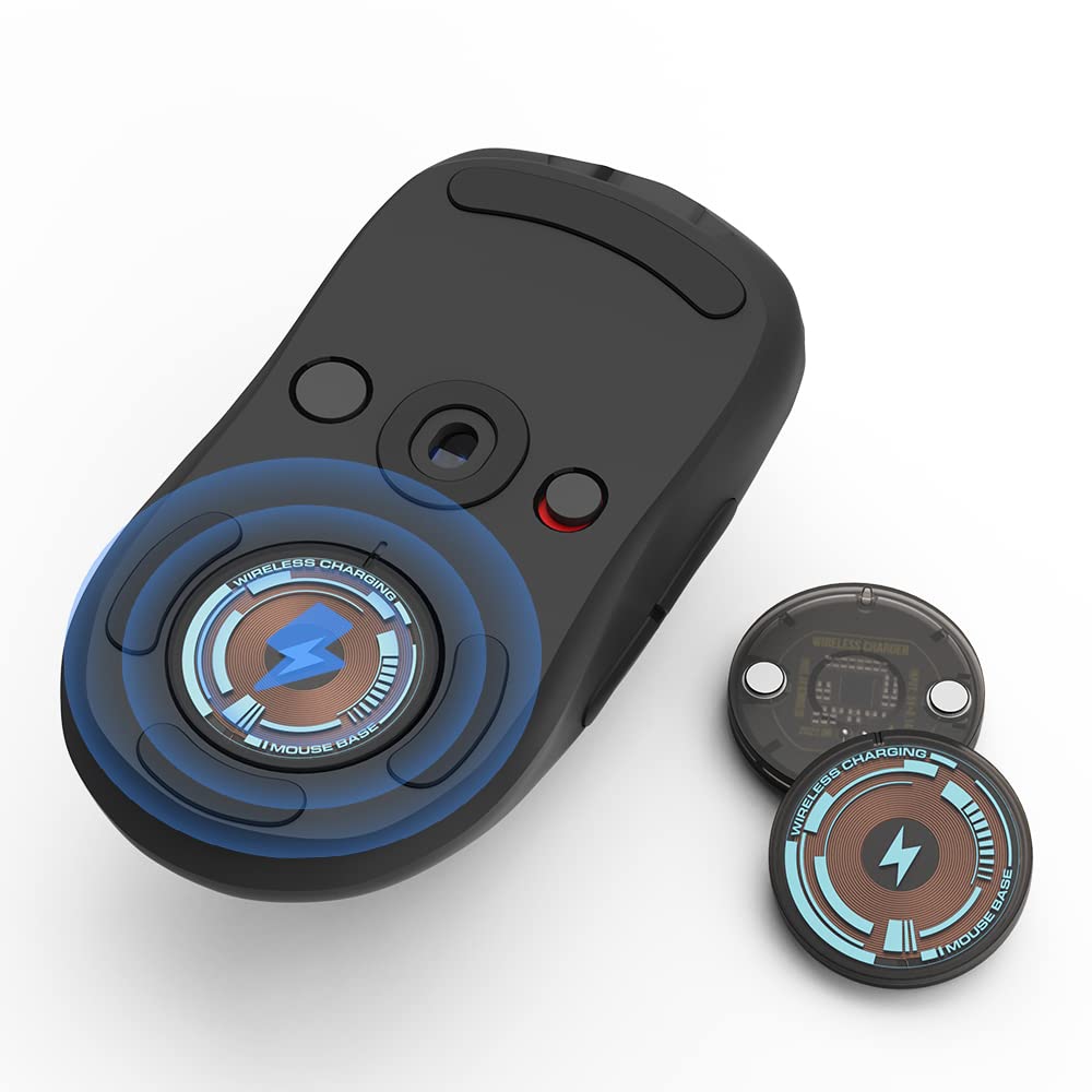 Logitech G502 G703 G903 G Pro X GPW Wireless Charging QI Module Coin - Qi-Compatible Charging Adapter for Gaming Mice (Not for POWERPLAY Mouse Pad) | Perfect for Wireless Gaming Setup & Office Workstation