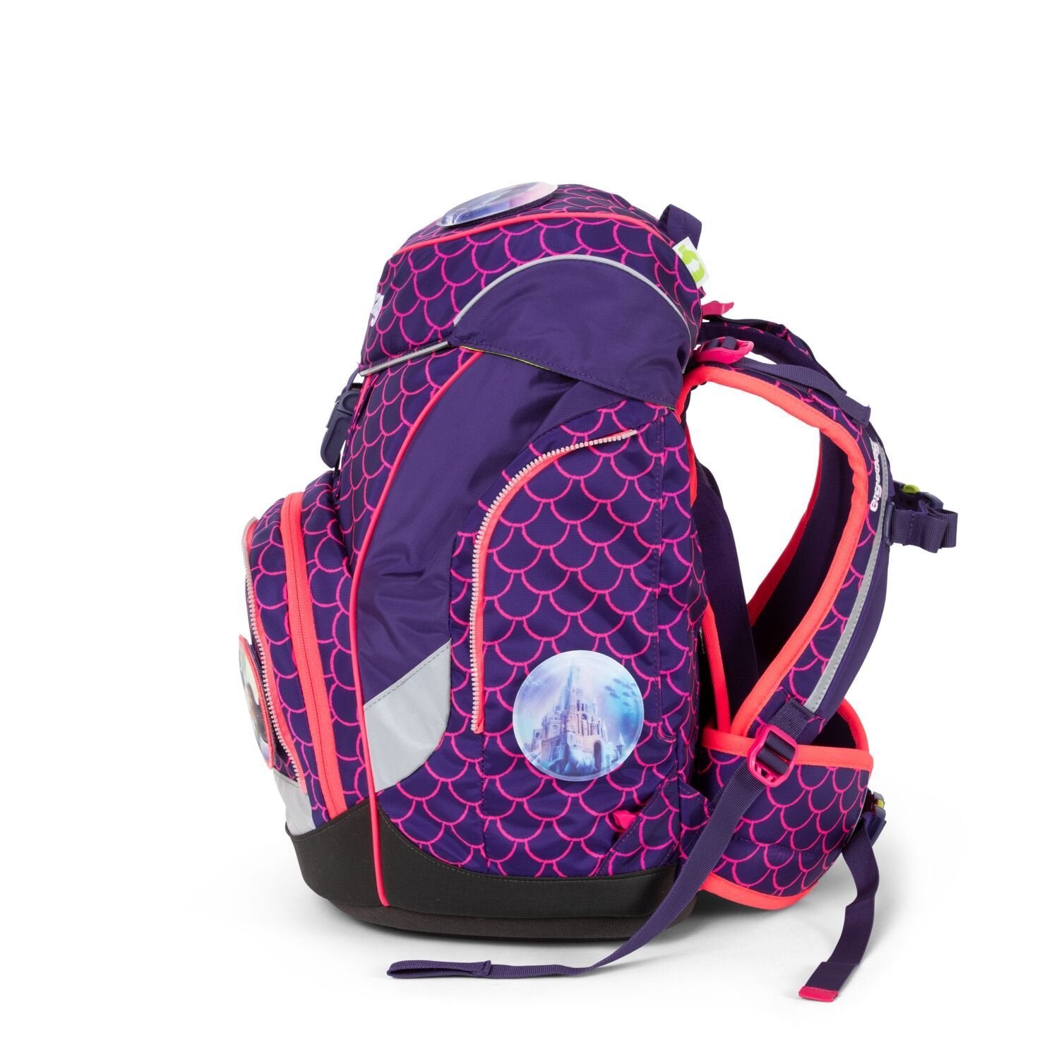 Ergobag School Backpack 6-Piece Set - Lightweight, Durable & Spacious for Kids & Teens | Perfect for School, Travel & Outdoor Adventures | PearlDiveBear