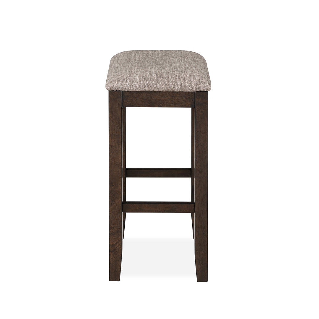 Bella Sofa Table with 2 Stools - Cherry Wood Console Table Set for Living Room, Entryway & Small Spaces - Perfect for Coffee, Books & Decor