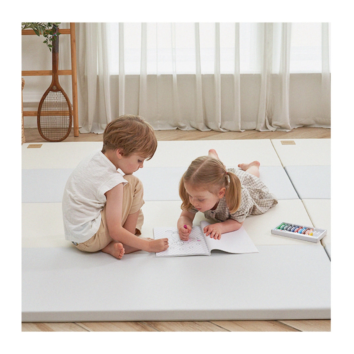 Premium Caraz Q4 Extra Thick Folding Play Mat 63
