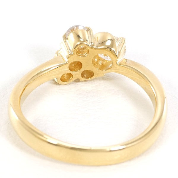 18K Yellow Gold Diamond Ring for Women - Elegant Wedding, Engagement & Anniversary Jewelry Gift - Perfect for Special Occasions & Everyday Luxury