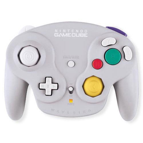 Refurbished Nintendo GameCube Wavebird Wireless Controller - Gray | Official Licensed | Compatible with GameCube & Wii | Perfect for Retro Gaming & Collectors