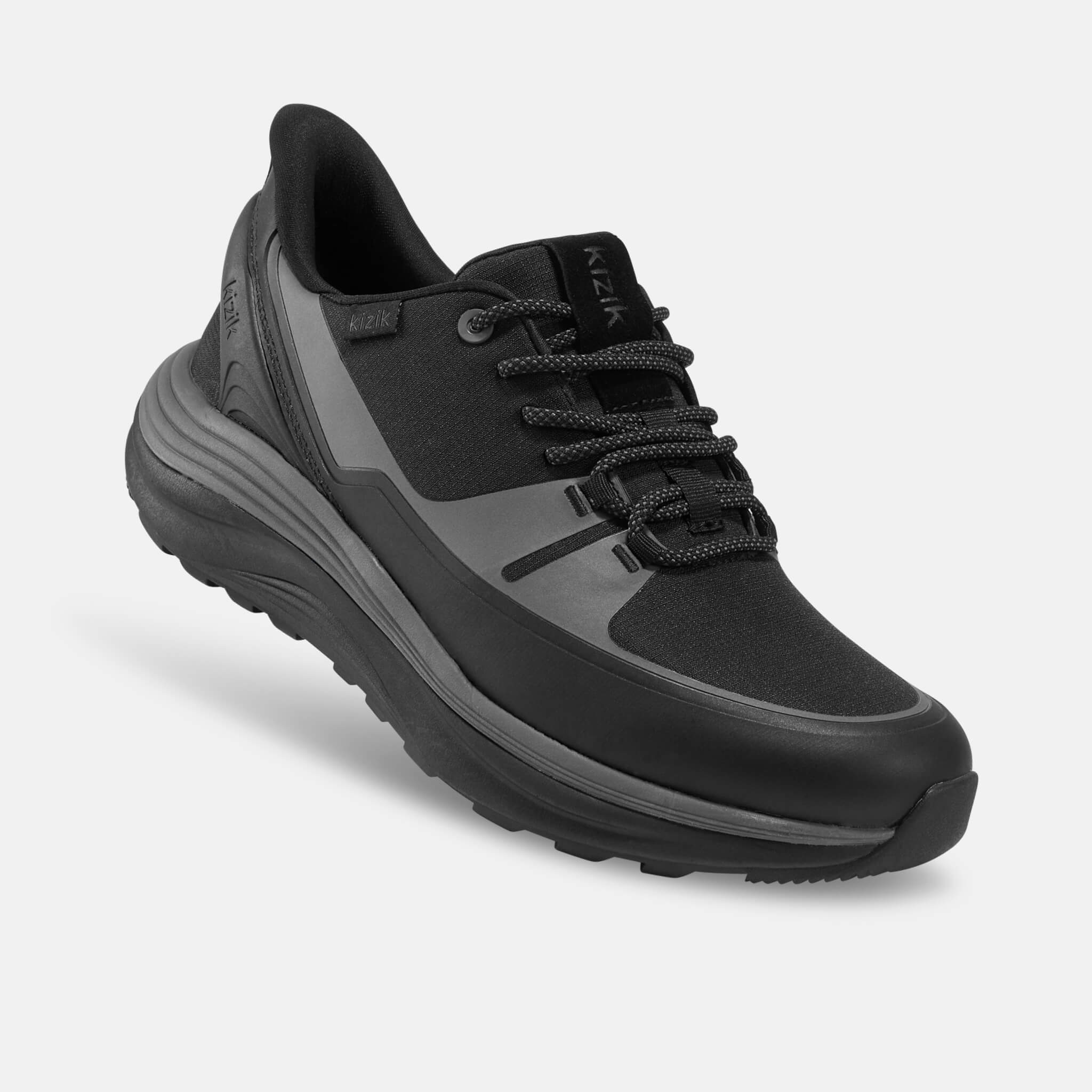 Men's London AT Sneakers - Black/Poppyseed Colorway | Casual Walking Shoes for Men | Perfect for Urban Commuting & Daily Wear