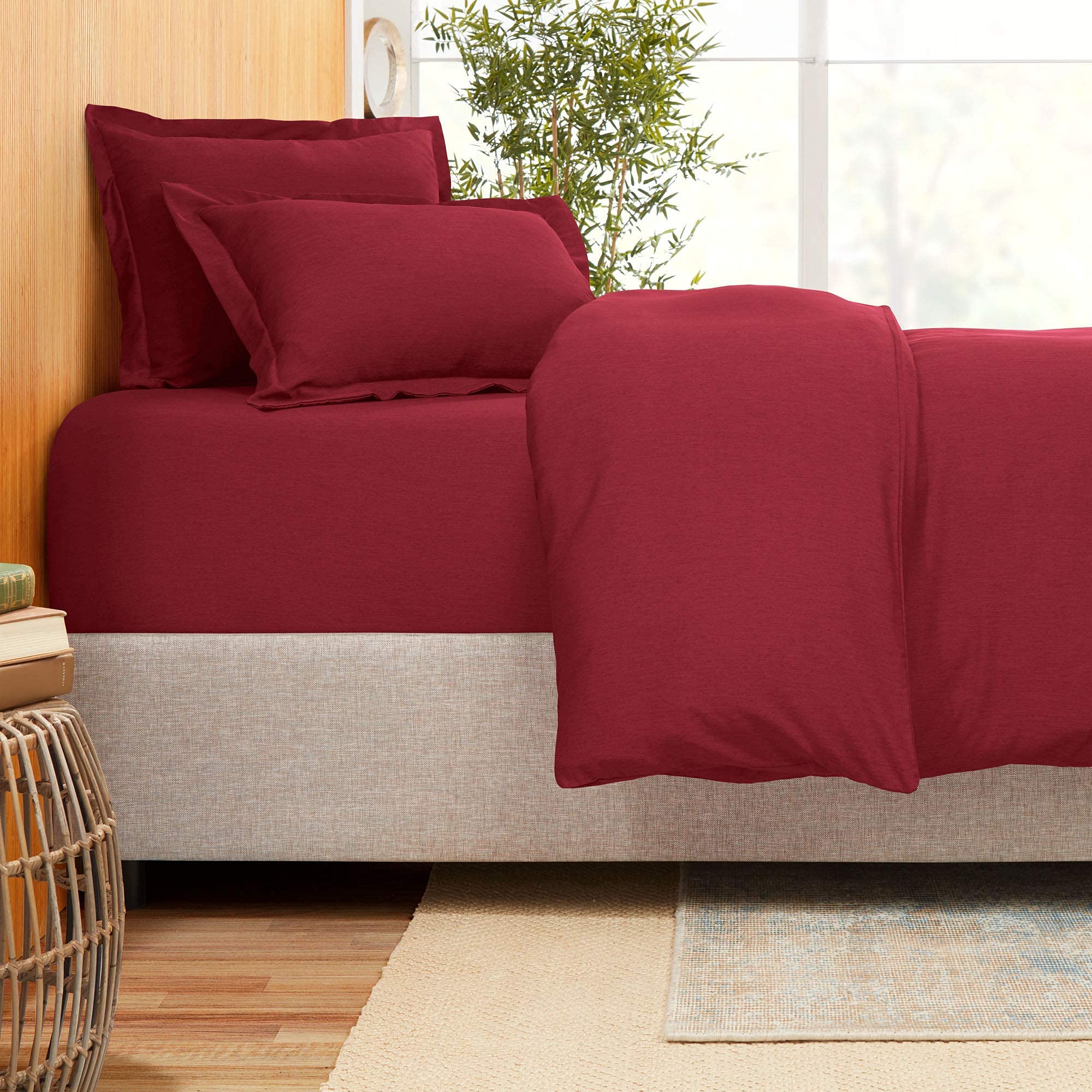 Organic Cotton Fitted Sheet 600 Thread Count Full XL - Soft, Breathable for Deep Mattress | Bedroom Luxury