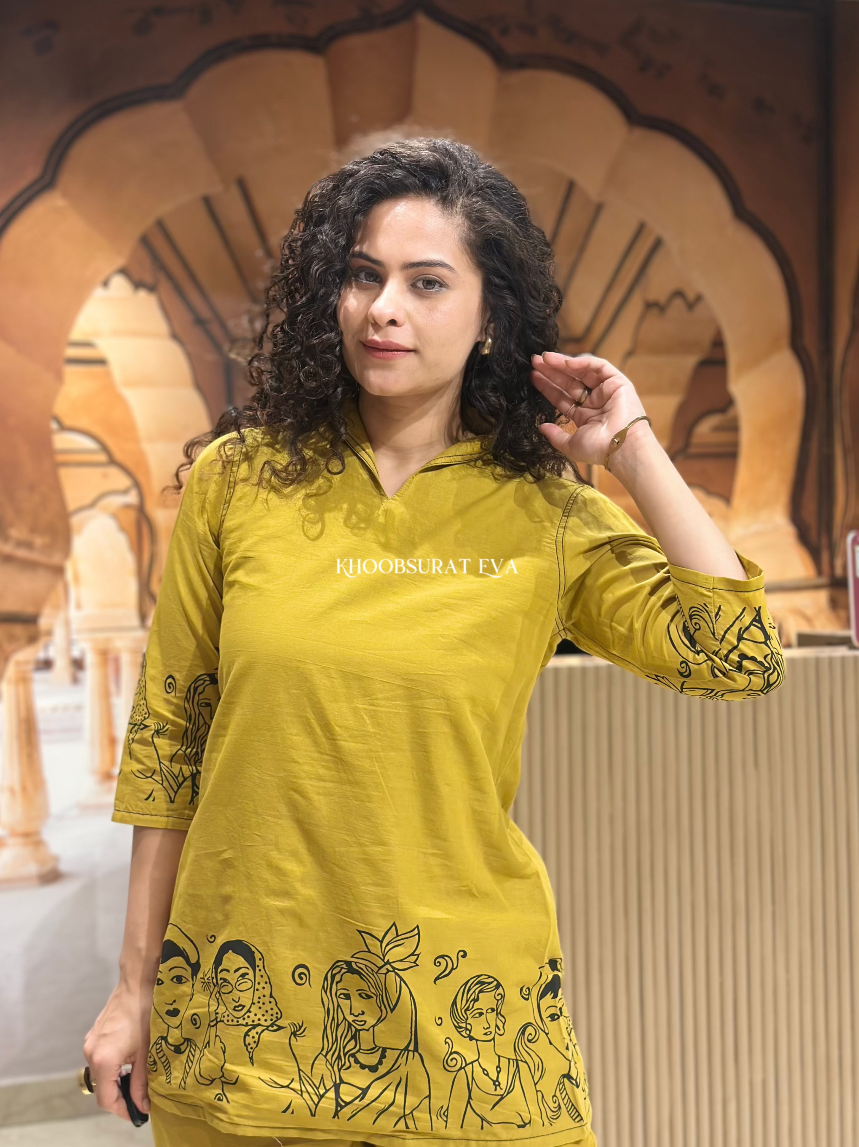 Bright Side Matching Outfit Set - Women's Stylish Lounge & Sleepwear for Home Comfort & Casual Wear