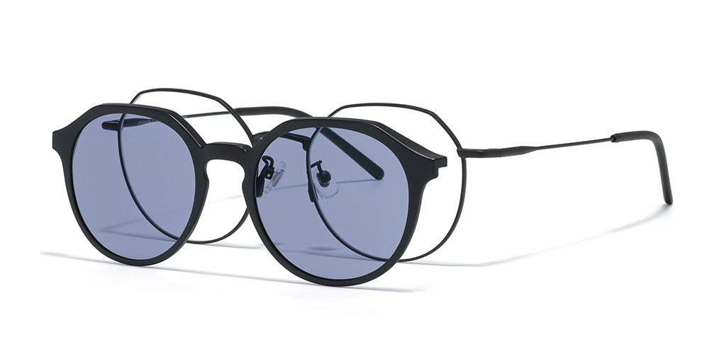 JINS Switch FASHION Metal Frame Glasses - Lightweight & Durable Eyewear for Men & Women | Perfect for Work, Driving & Outdoor Activities