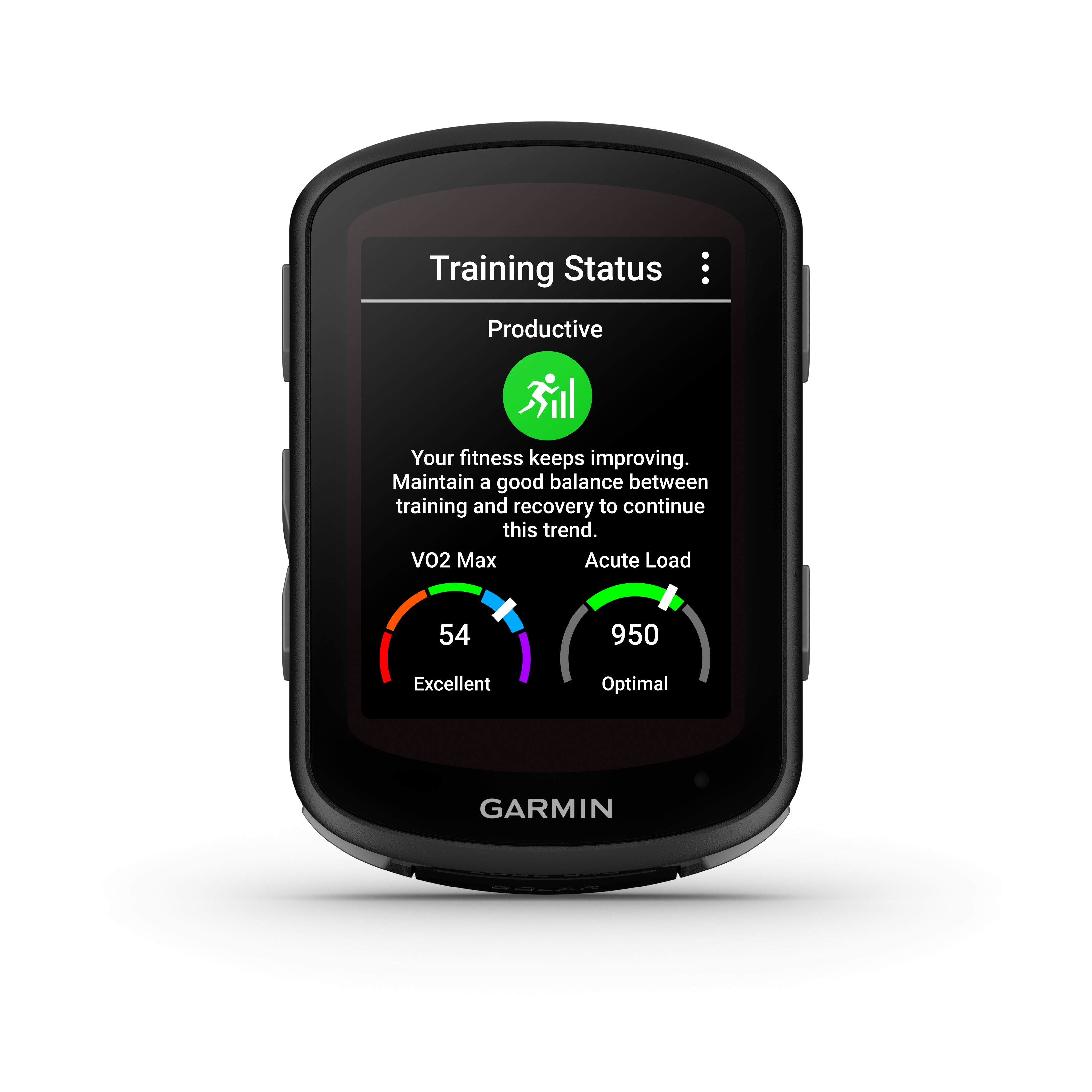 Garmin Edge 540 Solar GPS Bike Computer with Solar Charging - Advanced Cycling Performance Tracker for Road & Mountain Biking - Perfect for Training, Racing & Outdoor Adventures