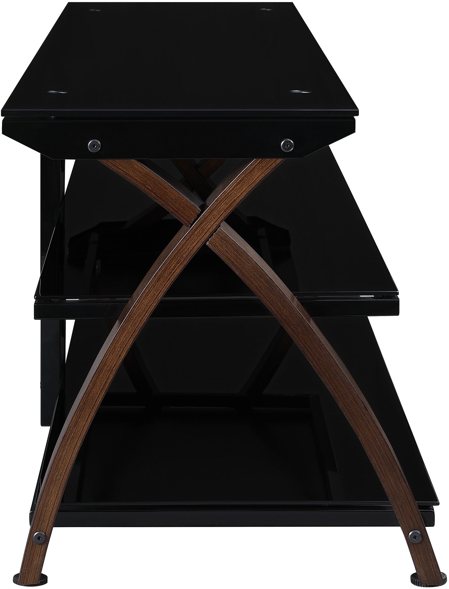 Office Star Timber 67 TV Stand with Storage Shelf - 67 Inch Modern Entertainment Center for Living Room, Bedroom & Home Theater [TIM67]