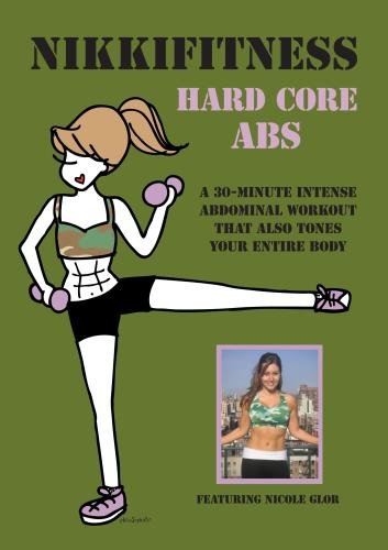 NikkiFitness Hard Core Abs Workout Equipment - Home Gym Abdominal Trainer for Core Strength & Fitness Training - Perfect for Home, Office & Gym Use