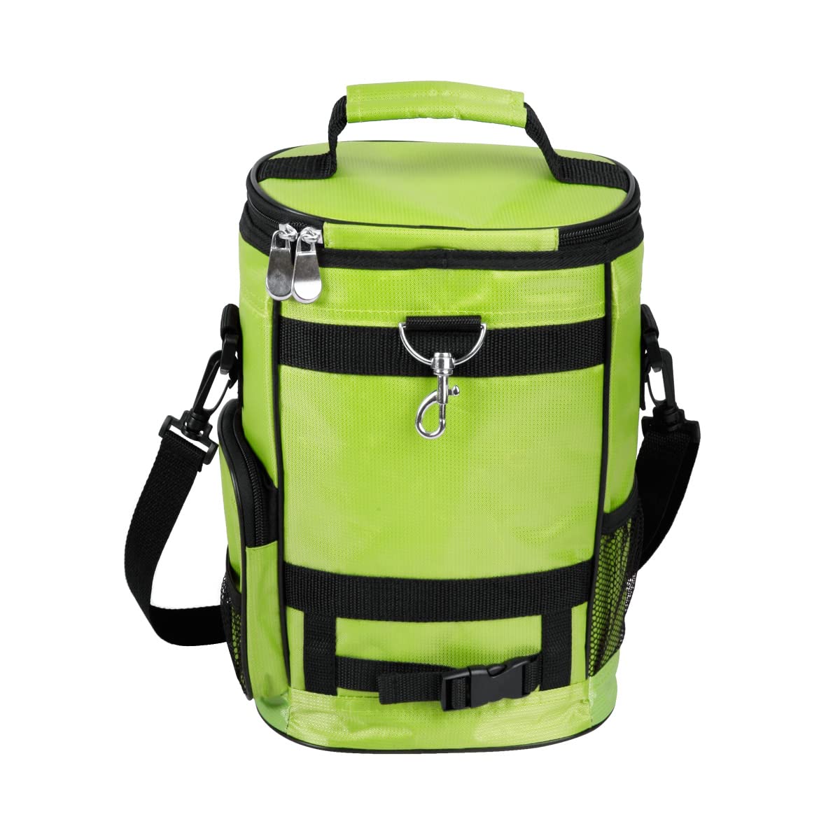 Intech Golf Bag Cooler & Accessory Caddy - Portable 10-Can Insulated Soft Sided Cooler Bag for Golf Cart, Push Cart, or Carry - Perfect for Golf Outings, Picnics, and Outdoor Adventures