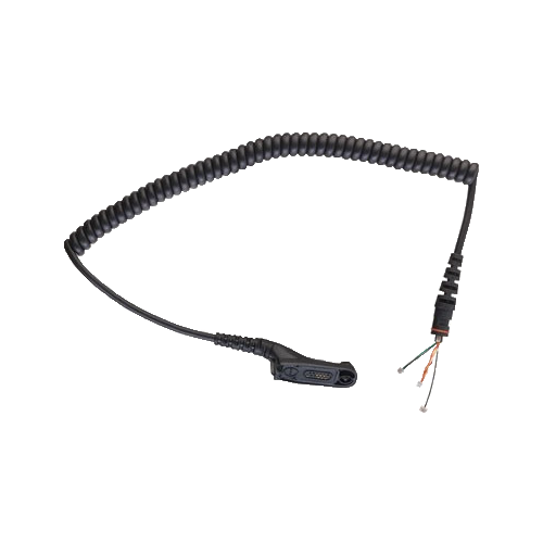 Motorola RLN6074 RSM Replacement Coil Cord - Durable Two-Way Radio Accessory for Clear Communication | Perfect for Security, Construction & Emergency Responders