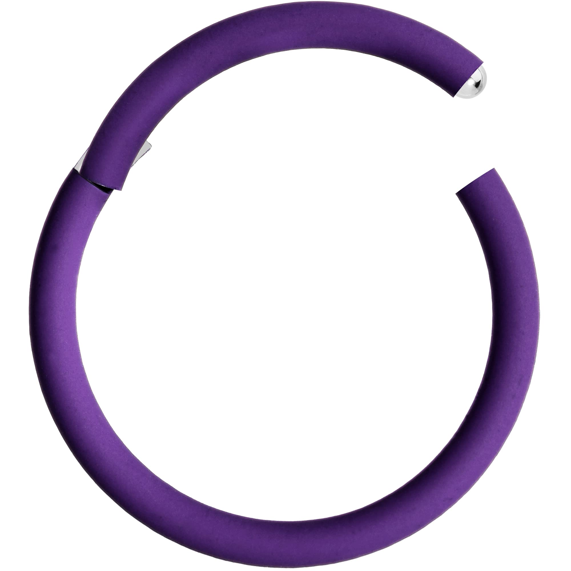 Body Candy Segment Hoop Rings - 18 Gauge 316L Surgical Steel Lip & Cartilage Piercing Jewelry - Perfect for Everyday Wear & Alternative Style