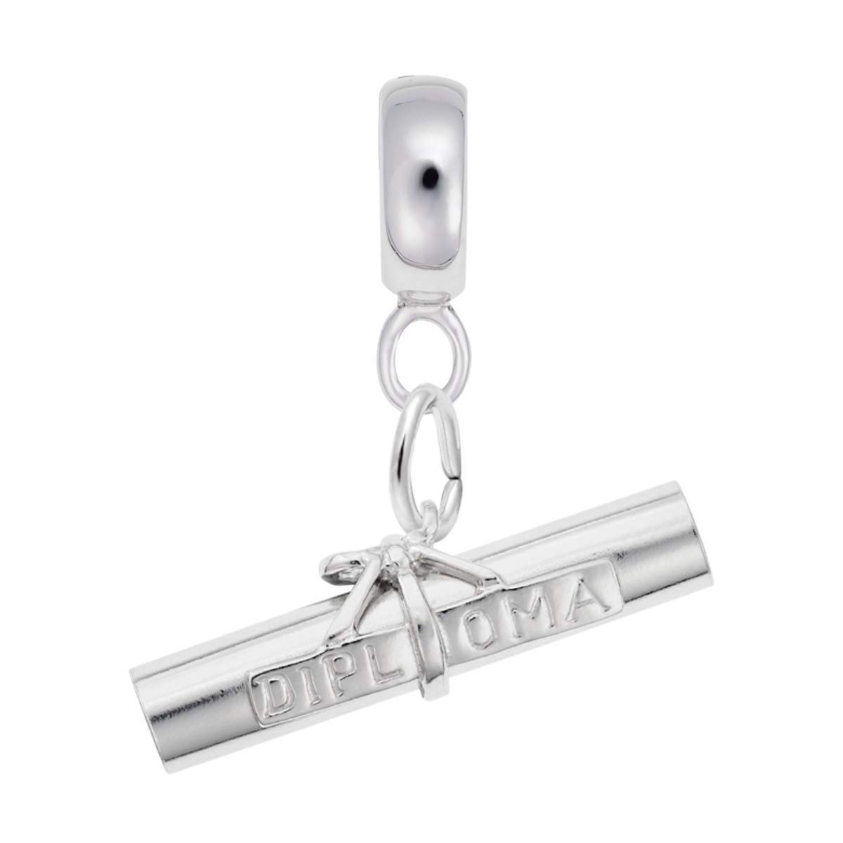 Diploma Charm Beads for Jewelry Making - Dangle Beads for Bracelets & Necklaces - Perfect for Graduation Gifts & DIY Jewelry Projects