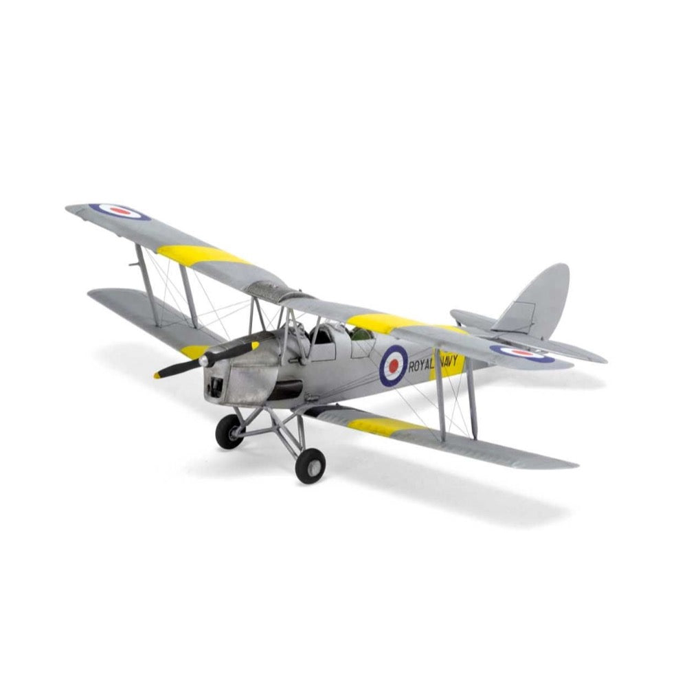 Airfix 02106A 1/72 Scale de Havilland DH.82A Tiger Moth RAN Model Kit - Perfect for Aviation Enthusiasts & Collectors - Great for Display, Gifts, and Historical Aircraft Modeling Projects
