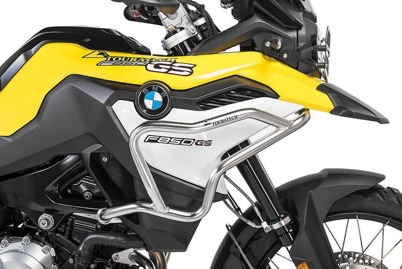 Touratech F850GS F750GS Upper Crash Bars - Heavy Duty Motorcycle Protection for Adventure Riding & Off-Road Use