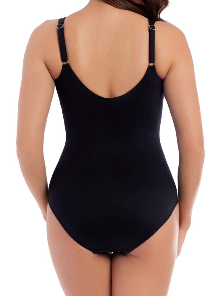 Miraclesuit Women's Slimming One Piece Swimsuit with Tummy Control & Underwire - Sanibel Style for Beach, Pool & Vacation Wear