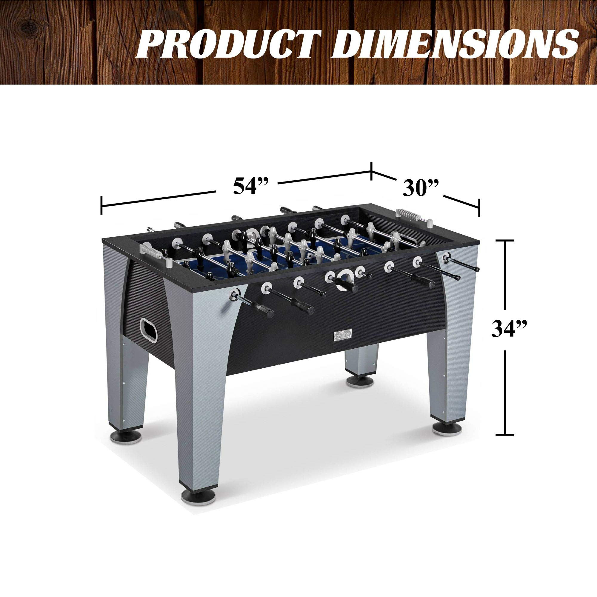 Arcade Football Table Game Set for Adults & Kids - 54