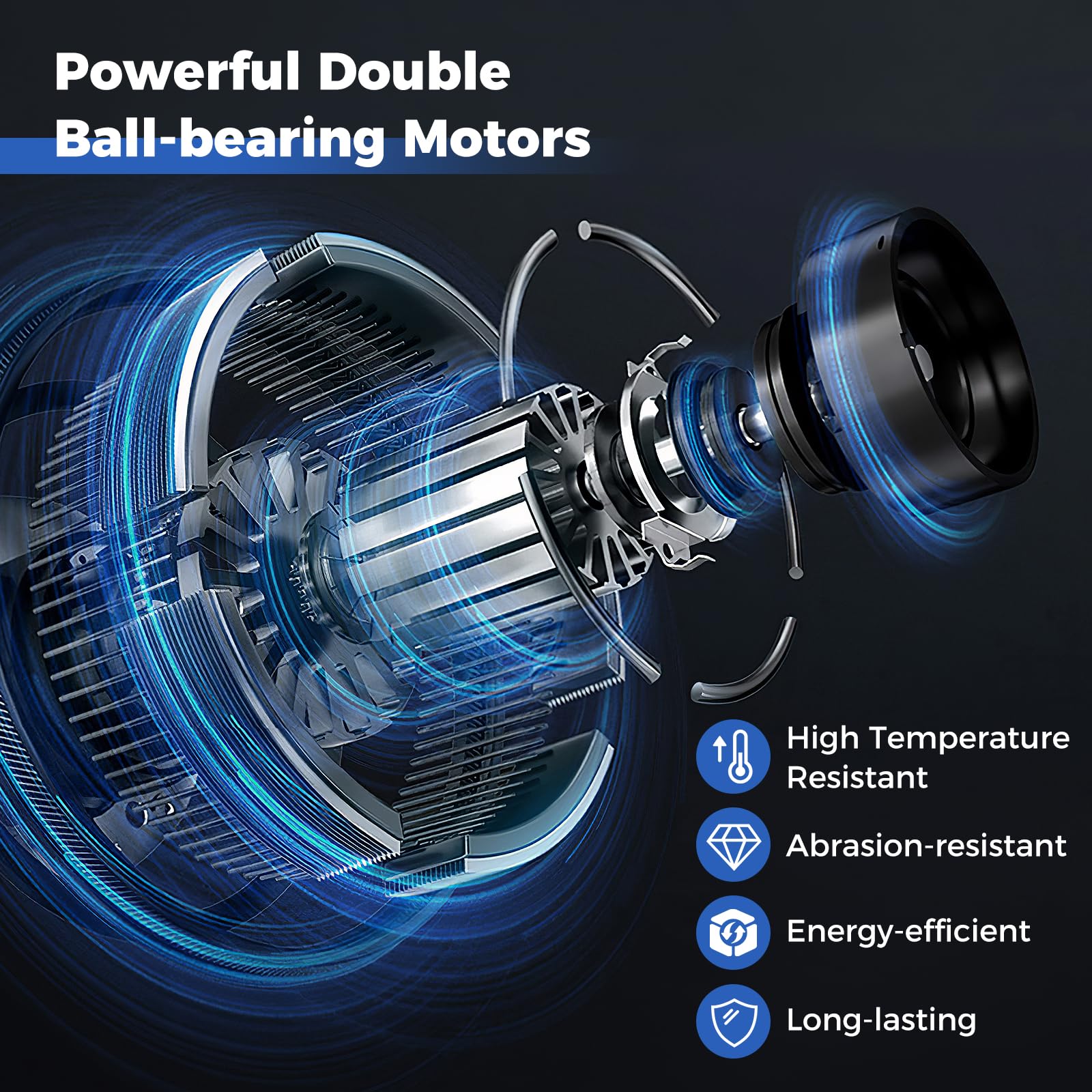 COSTWAY 2-Pack 20-Inch Heavy Duty Metal Wall Mount Fan with 3 Speed Settings, 85° Oscillation & 30° Adjustable Tilt - Aluminum Blade Wall Fan for Garage, Warehouse, Workshop, Home Gym, Patio (Black) | Powerful Cooling for Industrial & Residential Spaces