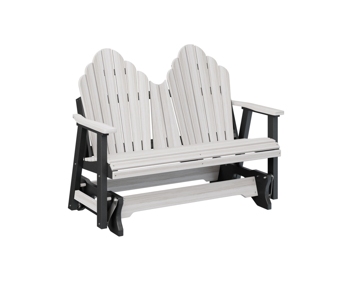Berlin Gardens Cozi Back Double Glider - Outdoor Patio Swing with Canopy, Comfortable 2-Person Bench Glider for Garden, Porch, Deck - Perfect for Relaxing and Enjoying Nature