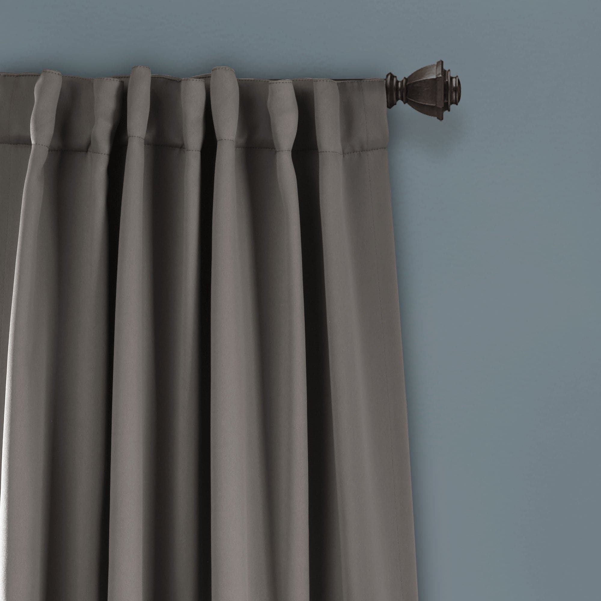 Blackout Curtain Panels with Insulated Back Tab - Thermal & Noise Reducing Room Darkening Drapes for Bedroom, Living Room & Nursery - Set of 2 Panels