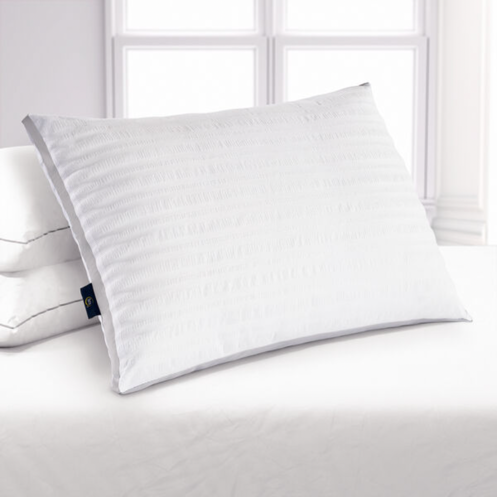 Serta Dream Loft Pillow - Premium Soft Pillow for Side, Back & Stomach Sleepers - Cooling Memory Foam Pillow for Neck Support - Perfect for Home, Hotel & Travel Use