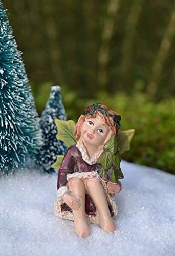 Fairy Garden Accessories Set - Miniature Animals & Christmas Decorations for Winter Fairy Gardens | Perfect for Home, Yard & Indoor/Outdoor Miniature Gardens