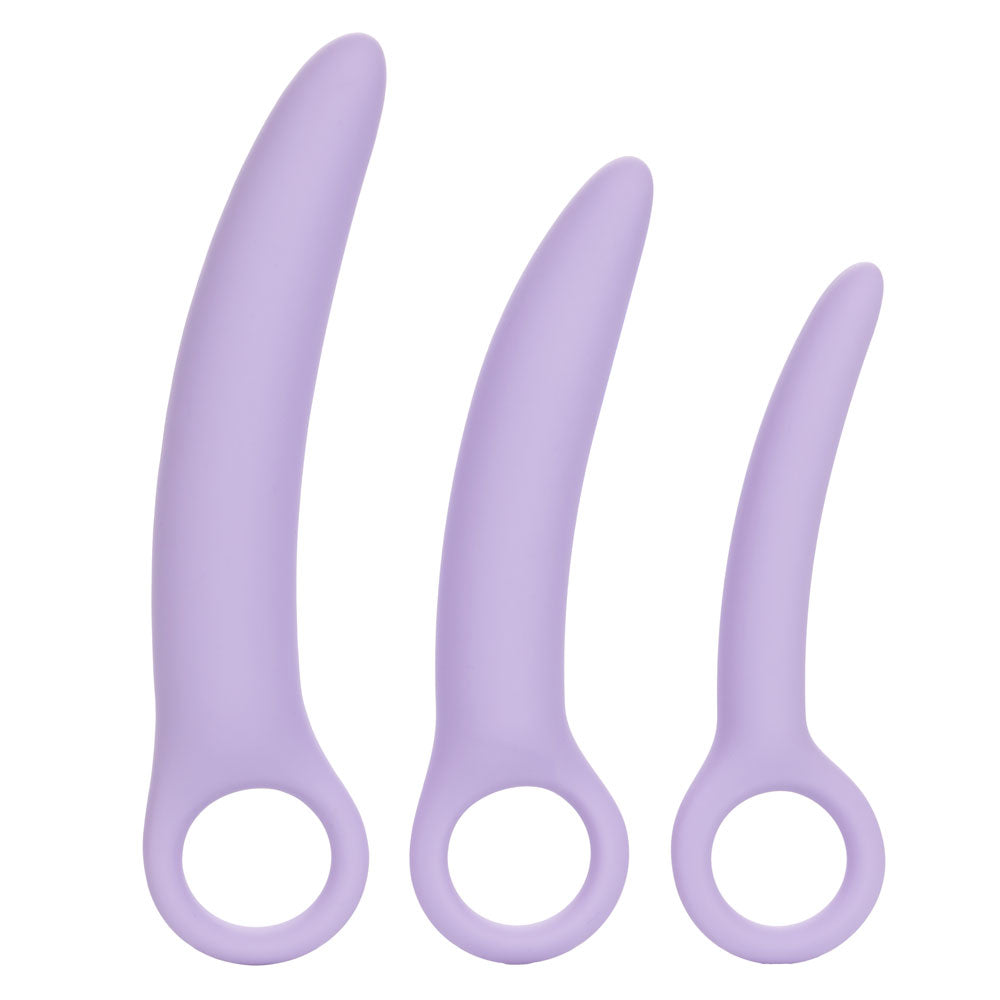 Dr. Laura Berman Alena Silicone Dilators 3 Piece Set - Medical Grade Vaginal Dilator Kit for Pelvic Therapy & Intimate Wellness | Perfect for Postpartum Recovery, Menopause & Vaginismus Treatment