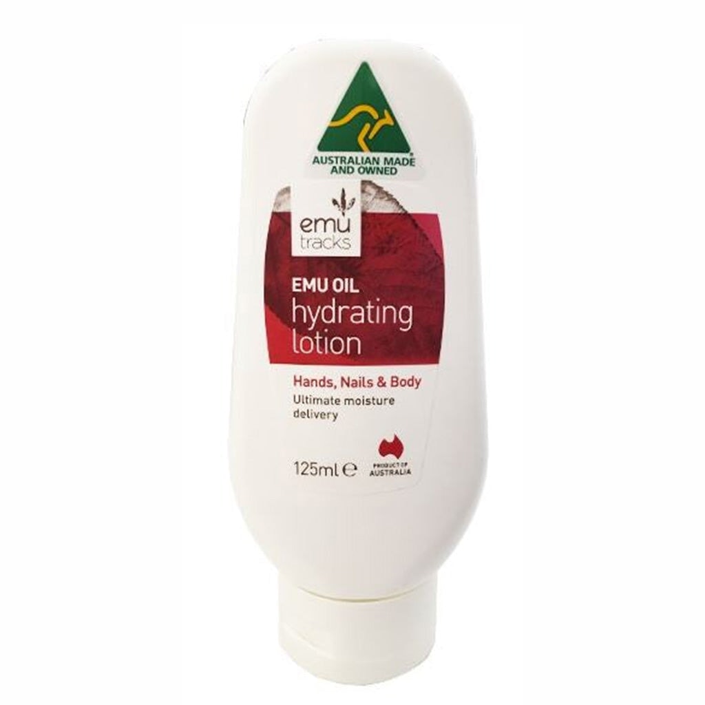 Emu Tracks Emu Oil Hydrating Lotion for Dry Skin - Moisturizing Body Cream for Eczema, Psoriasis & Anti-Aging | Perfect for Daily Skincare Routine & Winter Care