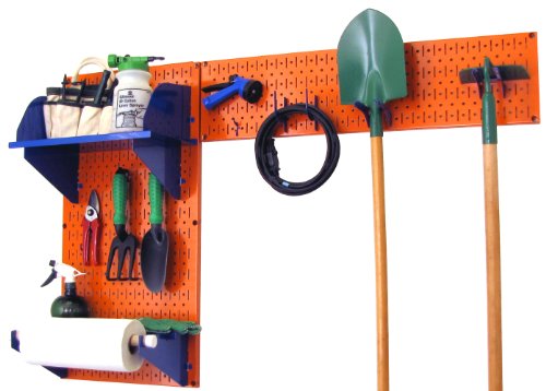Orange Pegboard Blue Accessories