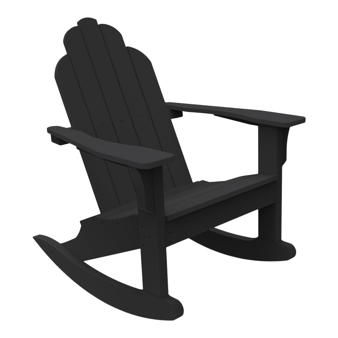Adirondack Classic Rocker Chair - Comfortable Outdoor Rocking Chair for Patio, Garden & Porch - Perfect for Relaxing & Enjoying Nature