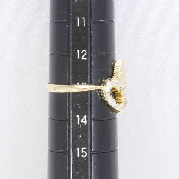 18K Yellow Gold Diamond Ring for Women - Elegant Solitaire Engagement & Wedding Band - Perfect for Proposals, Anniversaries, and Special Occasions