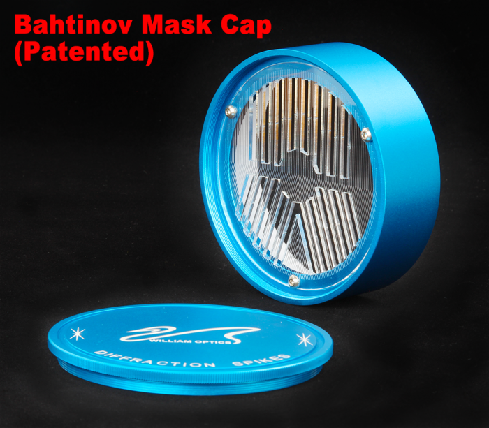 Bahtinov Mask Cover (Patented) for WO 70 Series Telescopes (CPBM 71) - Premium Telescope Focusing Aid for Astrophotography & Stargazing