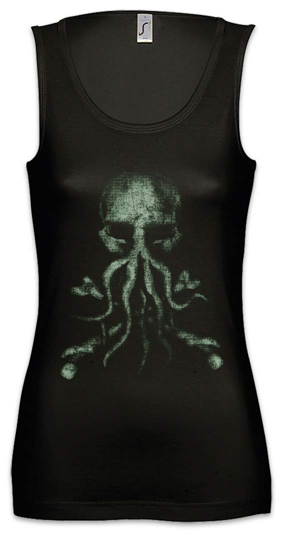 Great Old One Bones Women's Tank Top - Gym & Fitness Training Shirt for Workouts, Yoga & Running | Gothic Athletic Apparel