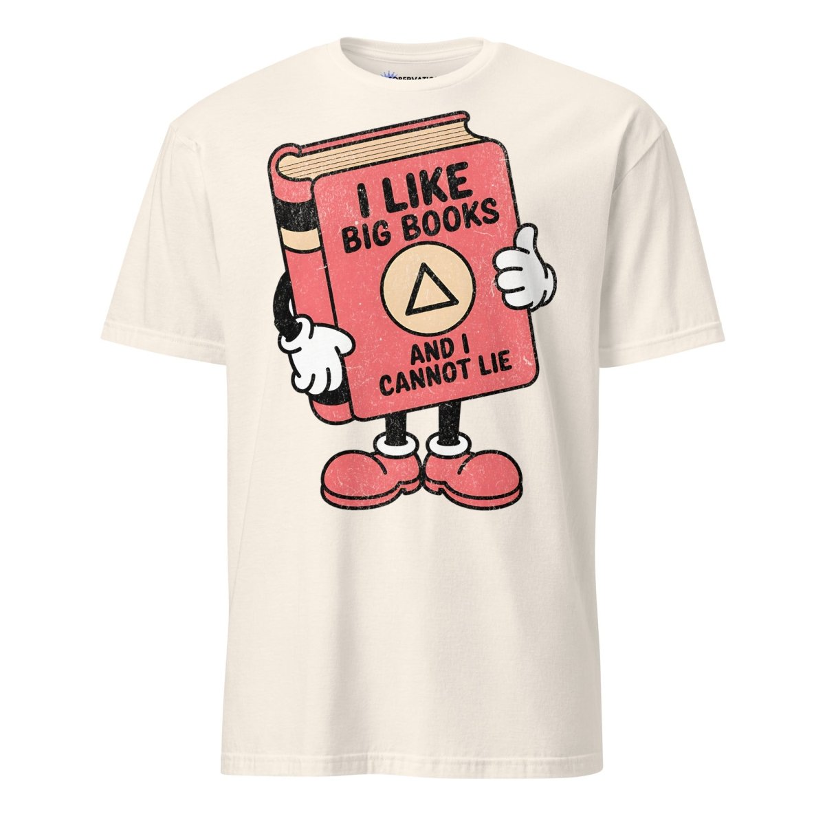 I Like Big Books - Premium Unisex Cotton T-Shirt for Book Lovers & Reading Enthusiasts - Perfect for Book Clubs, Library Visits & Casual Wear