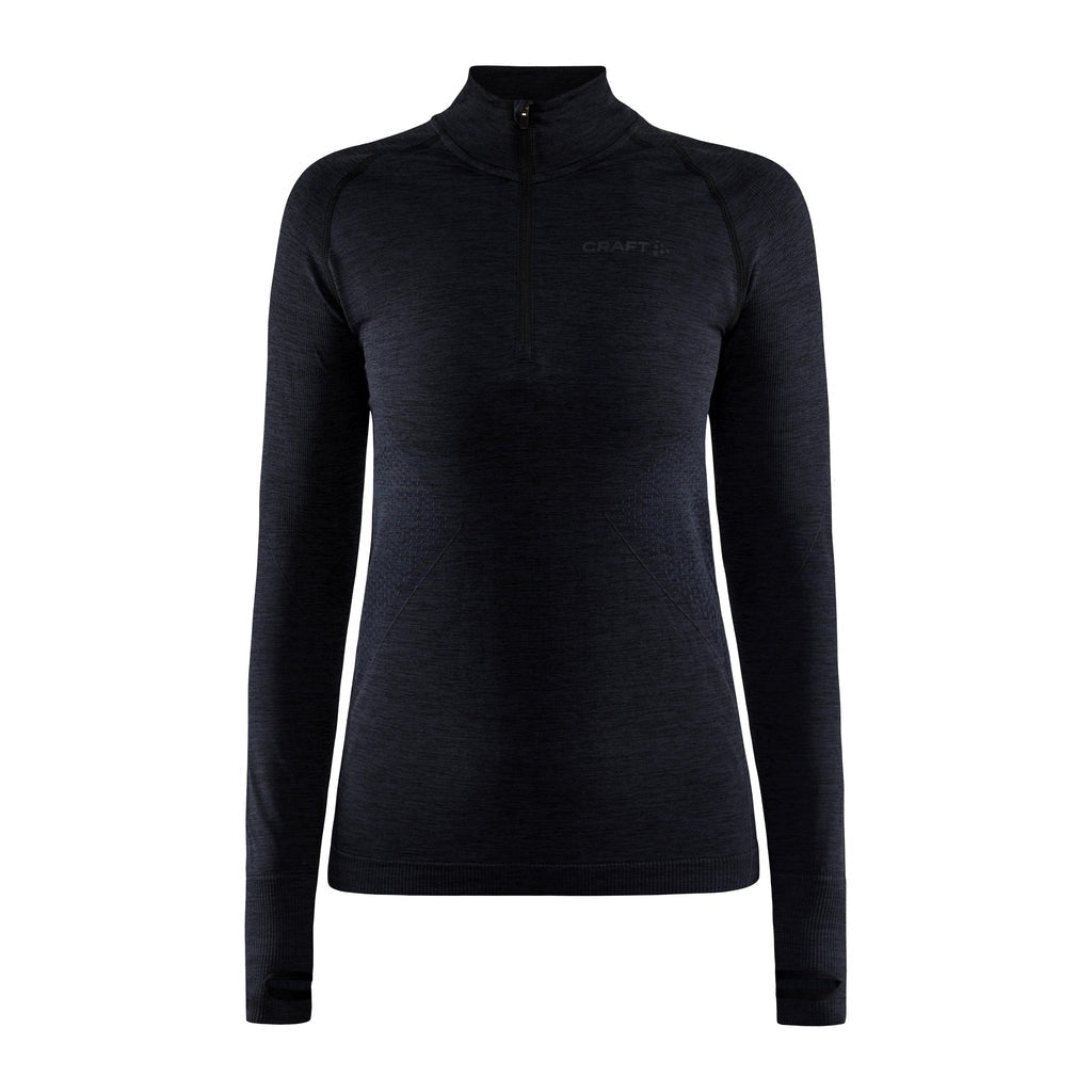 2022 Women's Core Dry Active Comfort Half Zip Long Sleeve - Moisture Wicking Workout Top for Running, Yoga & Gym Training