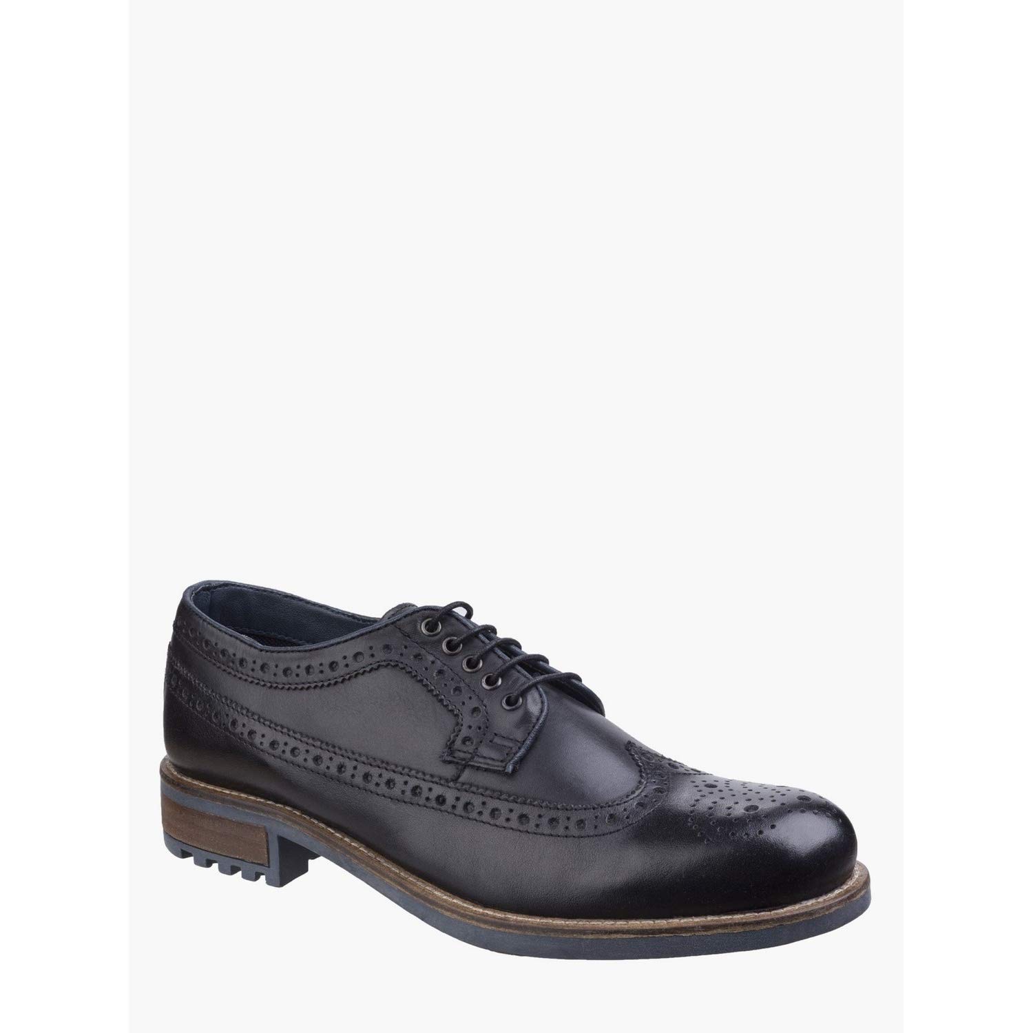 Men's Poplar Brogue Leather Dress Shoes - Classic Oxford Style for Formal & Business Wear - Perfect for Weddings, Office & Special Occasions