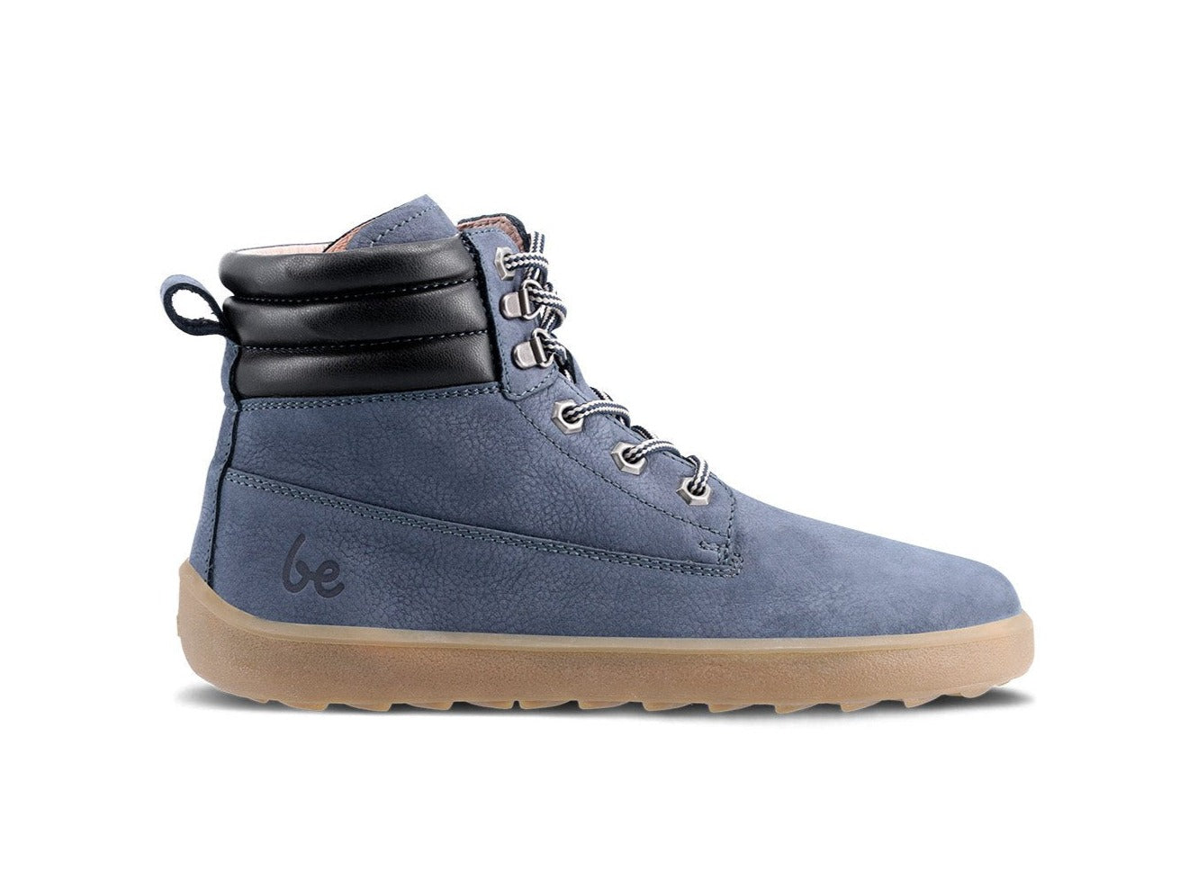 Barefoot Boots for Women - Be Lenka Nevada Neo Dark Blue | Minimalist Comfort Shoes for Walking, Hiking & Everyday Wear