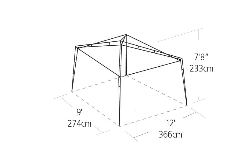 Eureka NoBugZone Shelter 3-in-1 Mosquito Net Tent for Camping, Hiking & Backpacking - Scratch & Dent - Perfect for Outdoor Adventures, Picnics & Emergency Shelter