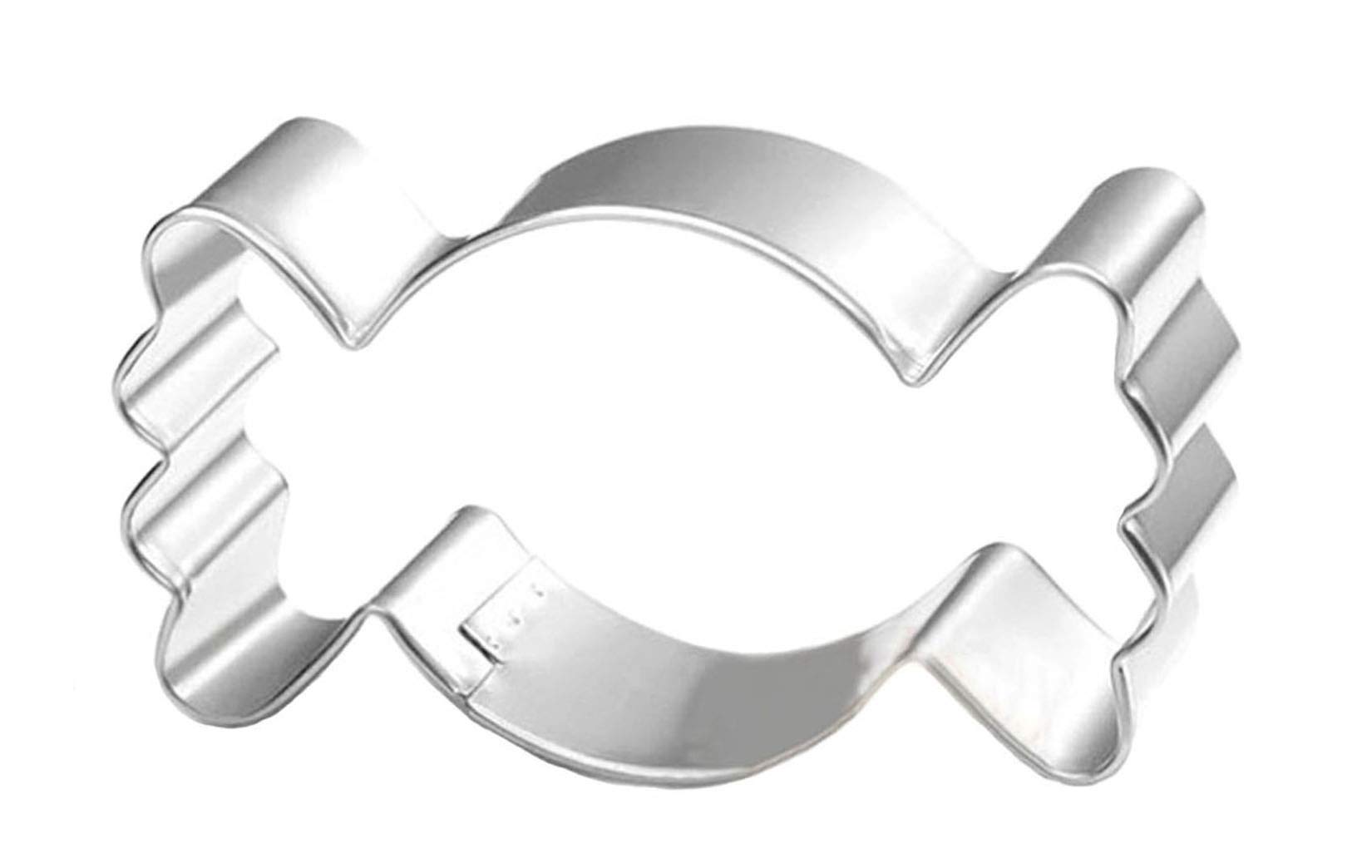 Premium Stainless Steel Cookie Cutter Set for Baking - 3.5 Inch Round, Heart, Star Shapes - Perfect for Christmas Cookies, Gingerbread, Fondant, DIY Decorations - Dishwasher Safe & Rustproof Baking Tools