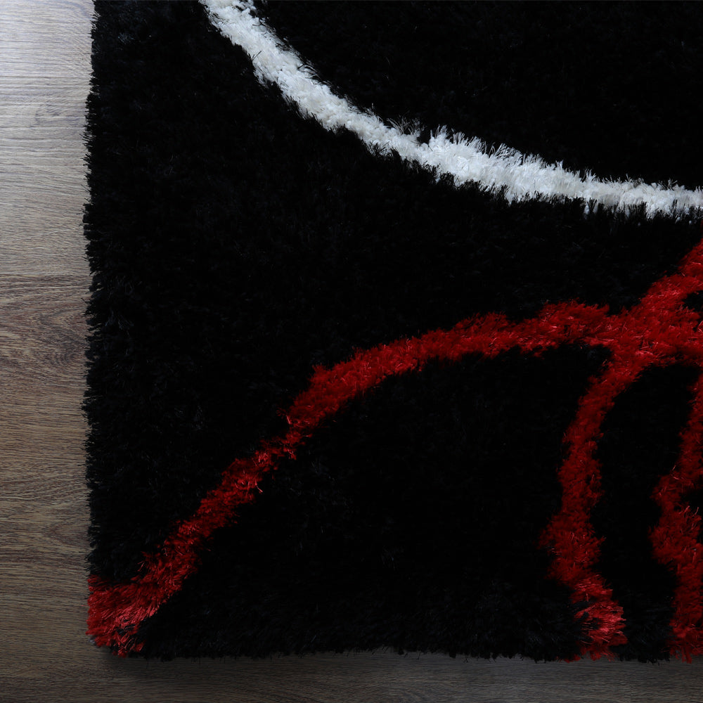 Hand Tufted Chevron Pattern Area Rug - Soft & Durable for Living Room, Bedroom, or Office Decor