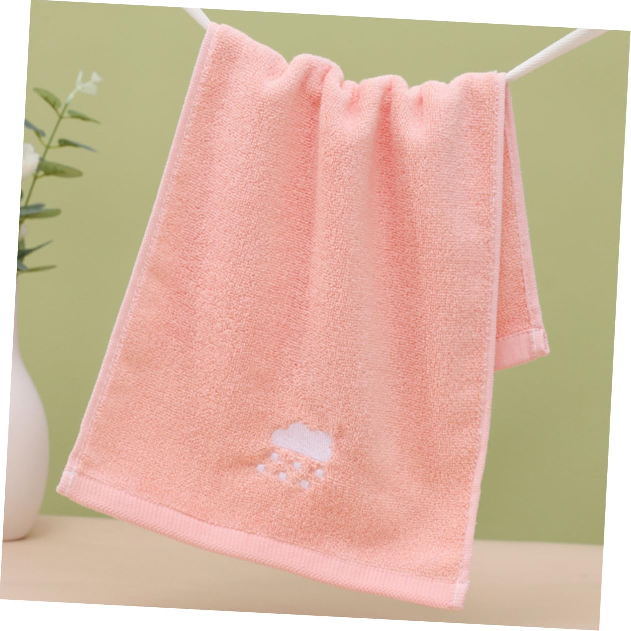 HAPINARY 4-in-1 Baby Bath Set - Soft Cotton Towels, Hand Towel, Bath Towel & Burp Cloth for Newborns & Infants | Gentle Skin Care, Baby Shower Gift, Nursery Essentials