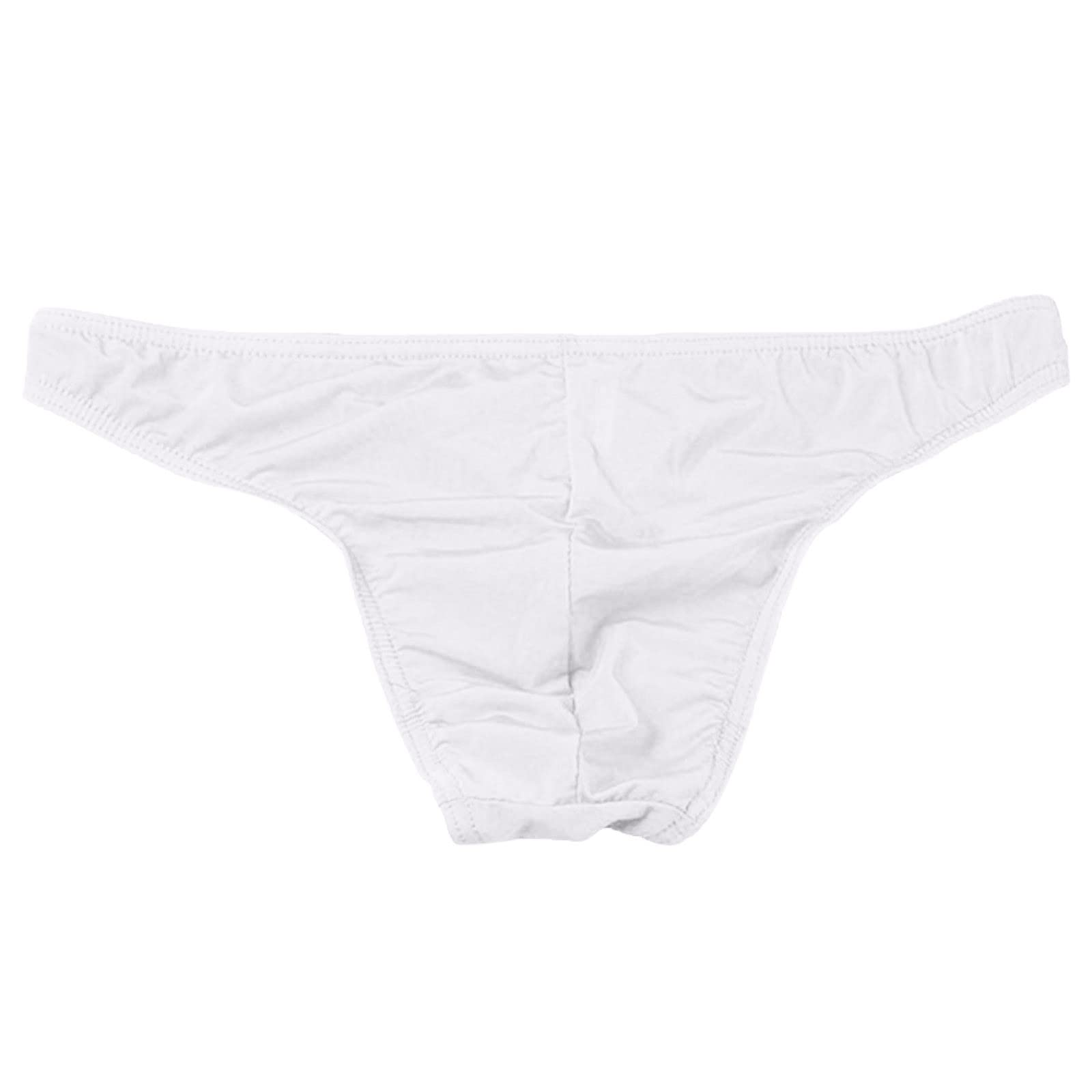 **Breathable Cotton Men's Brief Underwear - Comfortable & Solid Color Boxer Briefs for Casual Wear, Gym, and Daily Use**