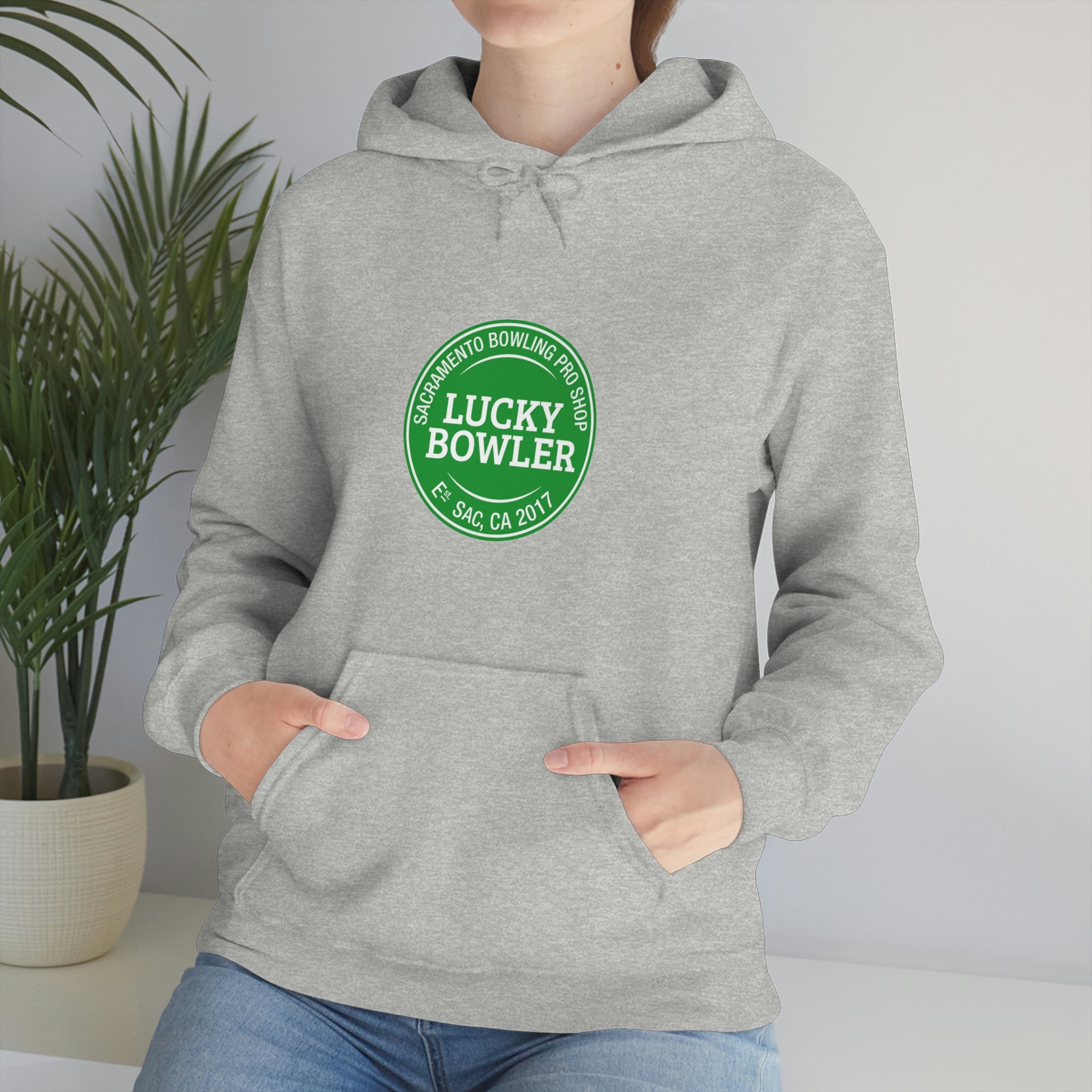 Lucky Hoodie #3 with QR Code - Stylish Unisex Pullover for Men & Women - Perfect for Casual Wear, Street Fashion, and Social Media QR Code Sharing
