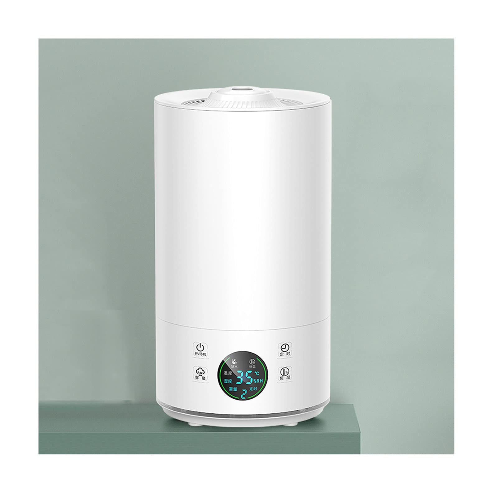 Ultrasonic Cool Mist Humidifier & Essential Oil Diffuser - Quiet Air Humidifier for Baby Nursery, Bedroom, Office | Small Space-Saving Design with Auto Shut-Off | Perfect for Dry Air Relief, Aromatherapy & Better Sleep