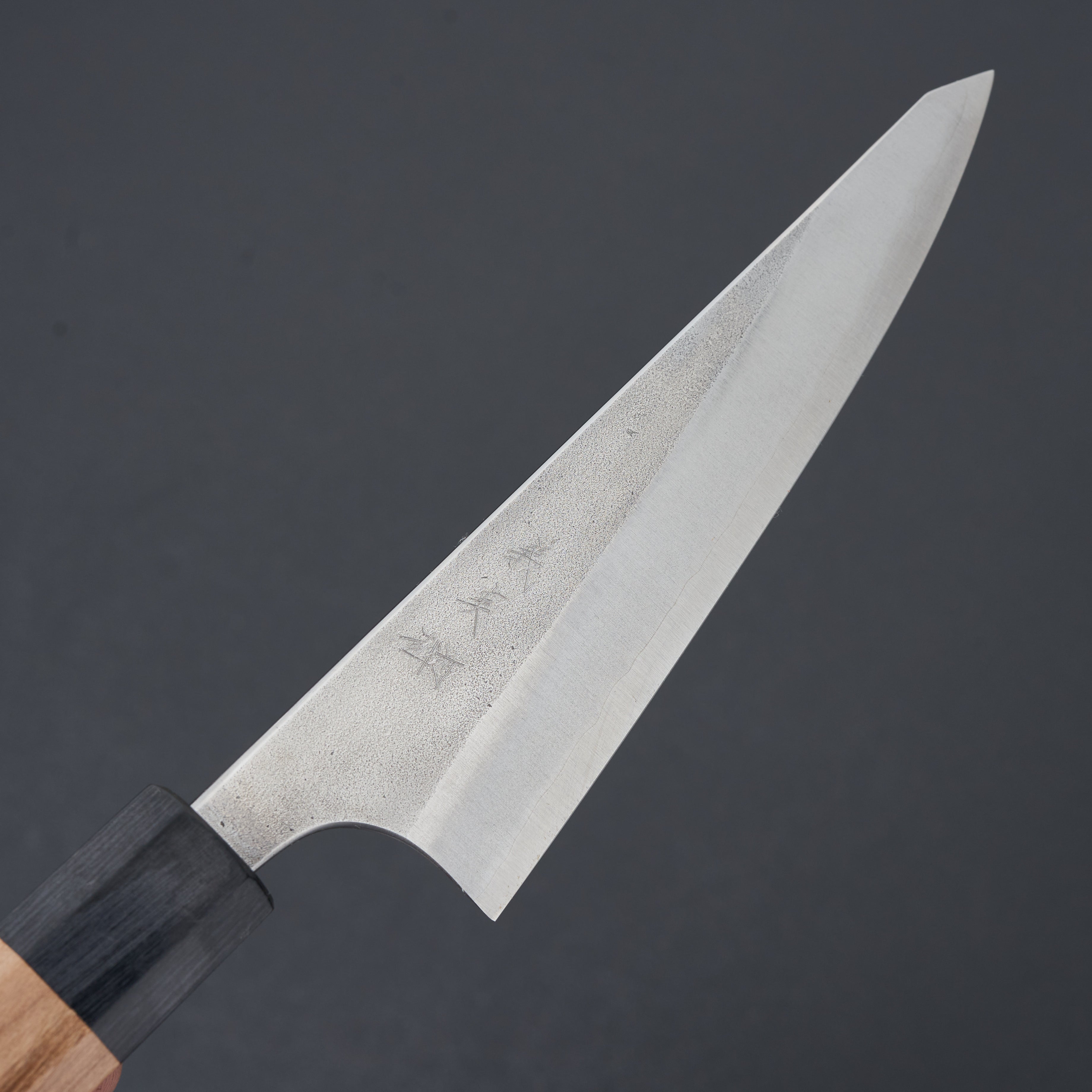 Premium Kato AS Nashiji Honesuki Knife 150mm - Japanese Cherry Wood Handle - Perfect for Poultry Butchering, Meat Deboning & Sushi Preparation