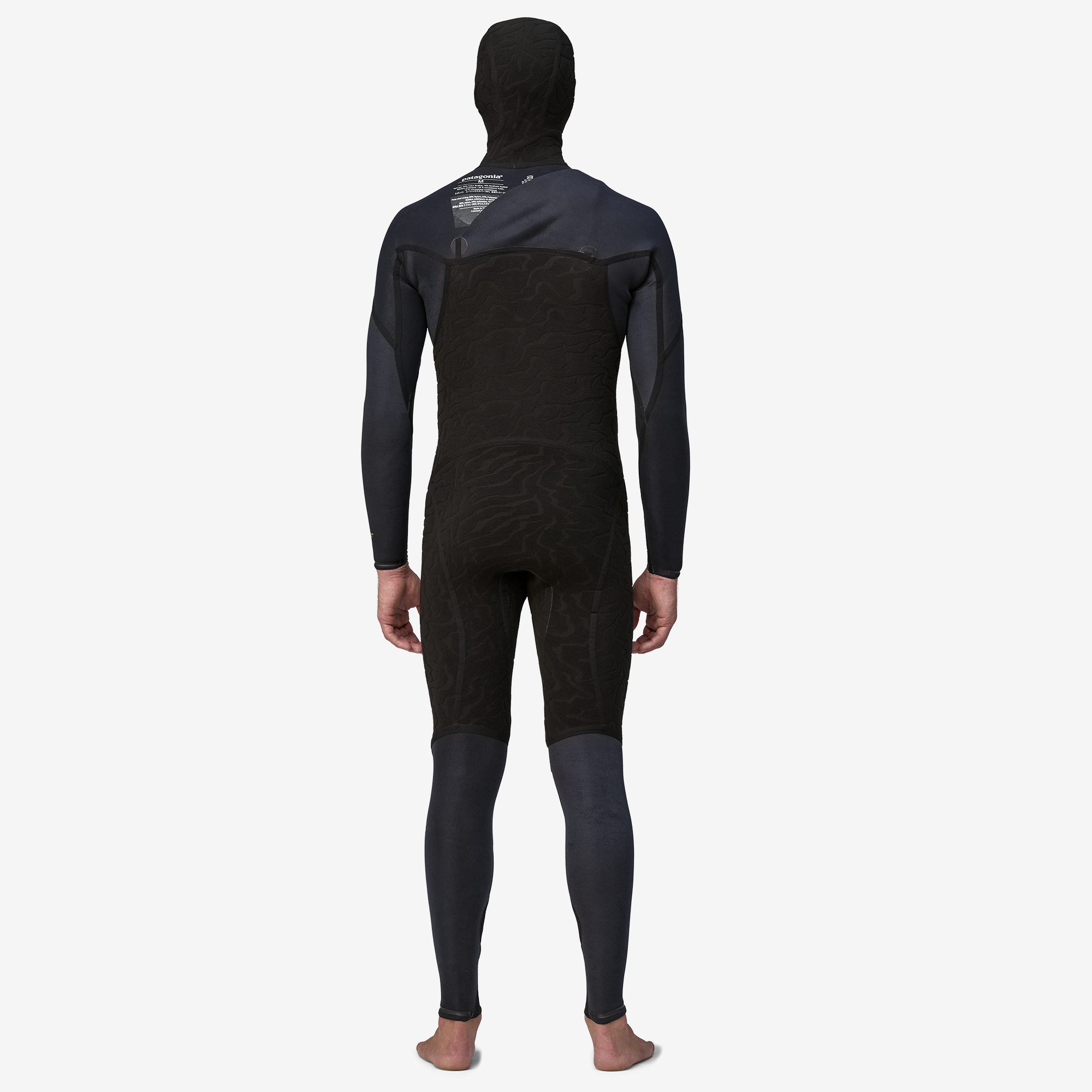 Men's R2 Yulex Regulator Front Zip Hooded Wetsuit - Premium Full Body Surfing & Diving Suit for Cold Water Protection