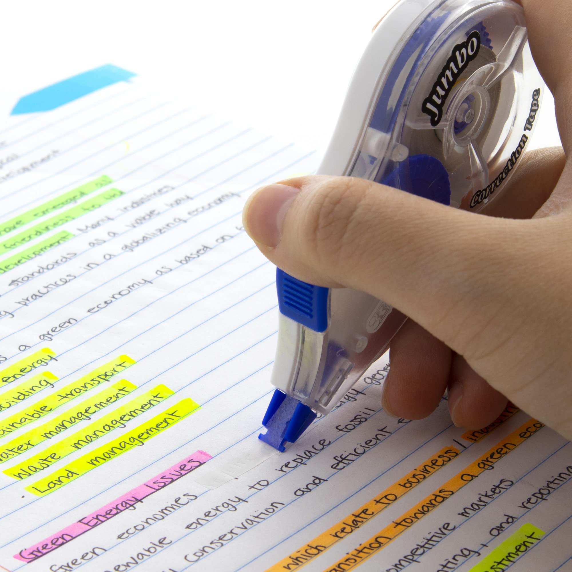 BAZIC Jumbo Correction Tape 5mm x 394