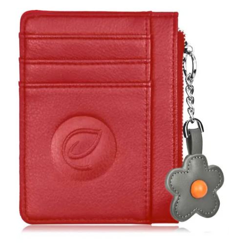 Premium RFID Blocking Leather Credit Card Holder - Slim & Secure Wallet for Men & Women - Perfect for Travel, Business & Everyday Use