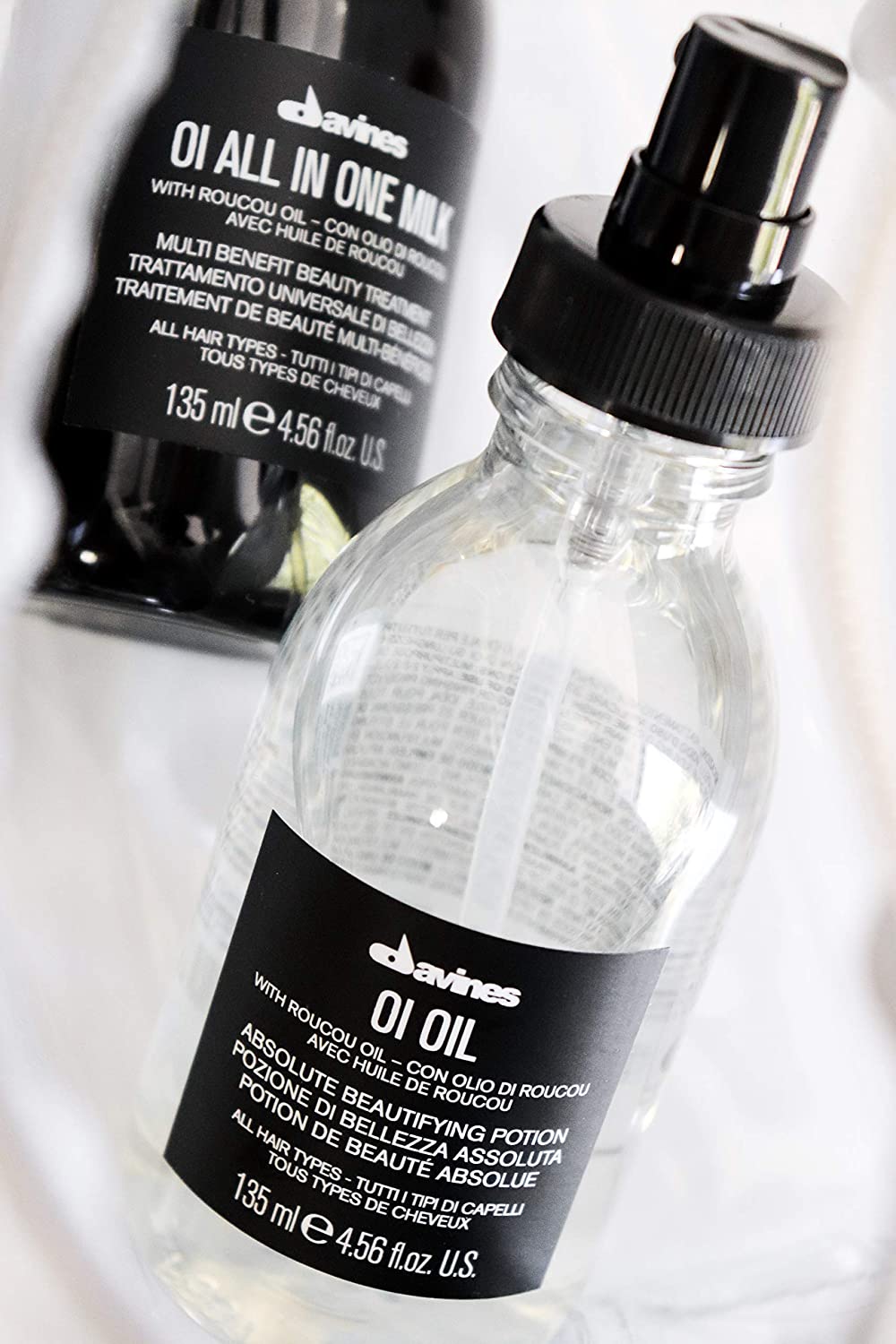 Davines Oi Oil Hair Treatment - Nourishing & Shine Enhancing Hair Oil for Dry & Damaged Hair - Perfect for Daily Use, Styling & Frizz Control