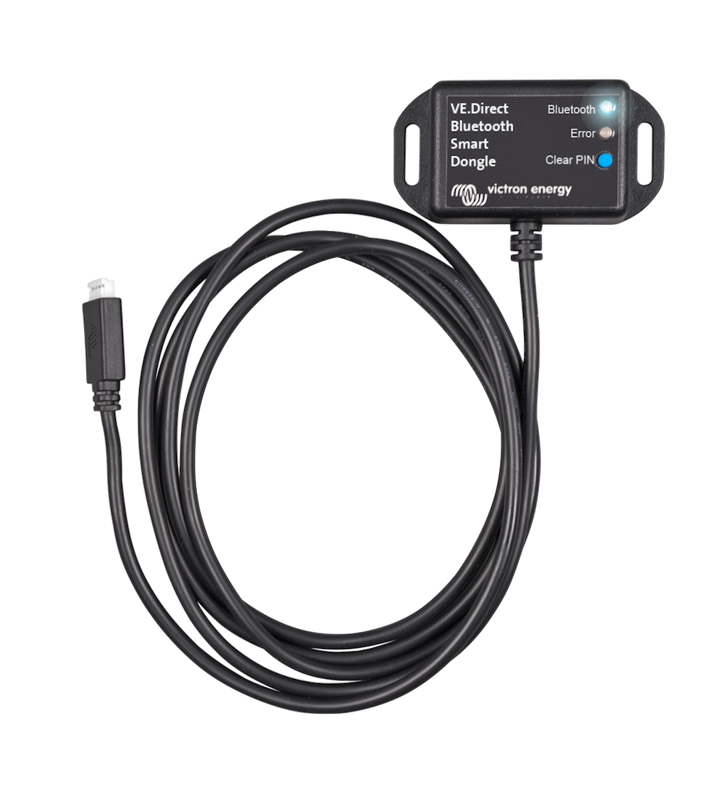 VE.Direct Bluetooth Smart Dongle Adapter - Wireless Data Transfer for Victron Energy Devices | Perfect for Solar Power Systems, Marine & RV Applications